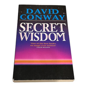 Vintage Secret Wisdom David Conway Occult Philosophy Magic Esoteric Softcover